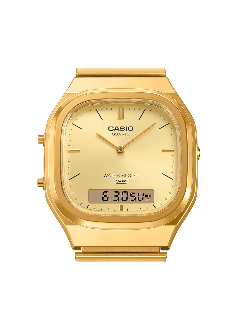 CASIO ساعة كاسيو فينتاج أنالوج رقمية للجنسين AQ-240EG-9A - Image 5
