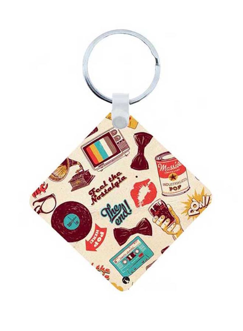 RKN The Random Stuff Wooden Keychain
