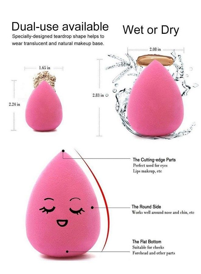 LELE Makeup Brush Set Of 12 With Storage Metal Box With 2Pc Sponge Puff (Color May Vary) - Image 5