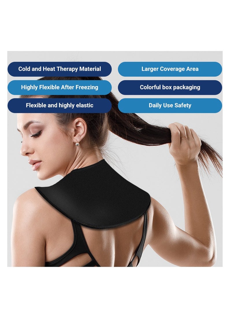 Arabest Hot And Cold Solid Gel Neck Wrap Compress Shoulder Guard Sports Pain Relief Ice Compress Reusable Ice Pack  - Image 3