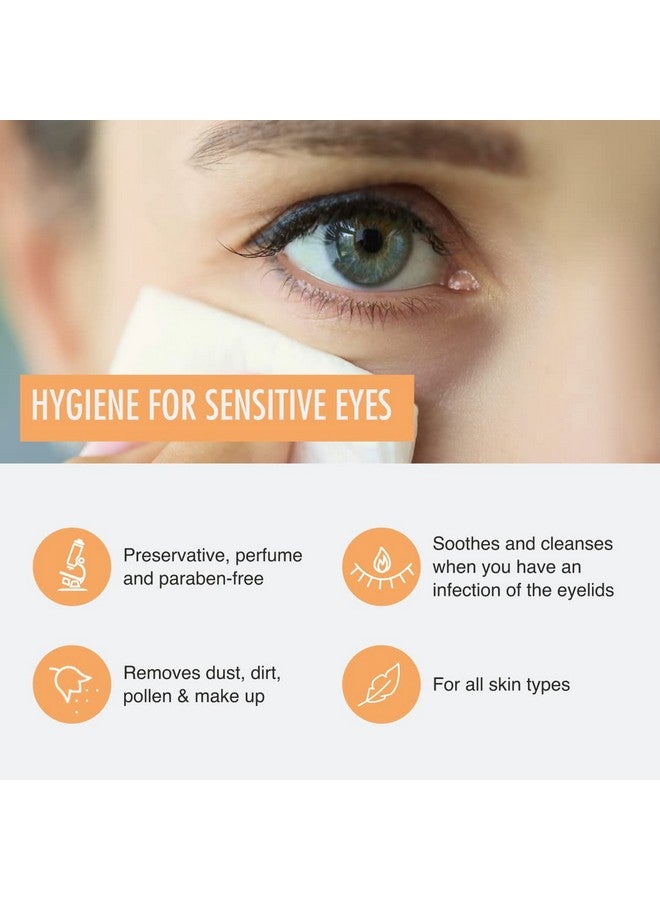 Blephaclean مناديل ليفاكليان 60 المعقمة للجفن لعلاج التهاب الجفن شحن مجاني - Image 5