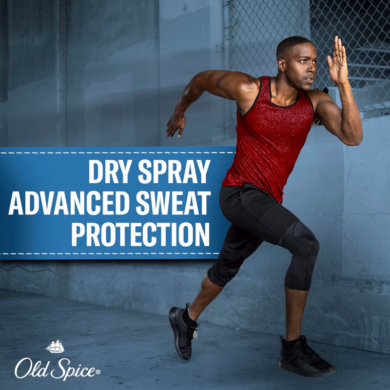 Old Spice سبراي مضاد للتعرق للرجال من أولد سبايس، قوة تحمل عالية، دفاع ضد العرق ورائحة 24/7، انتعاش ورائحة تدوم 24/7، رائحة منعشة، 4.3 أونصة (عبوة من 3) - Image 3