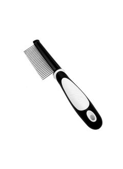 fuller brush Fuller Brush Single-Sided Pet Comb - 25 Rust-Resistant Stainless Steel Pins - Ergonomic Rubberized Easy Grip Handle - Remove Tangles, Mats & Reduce Loose Hair - Tool for Grooming Dogs & Cats  - Image 1
