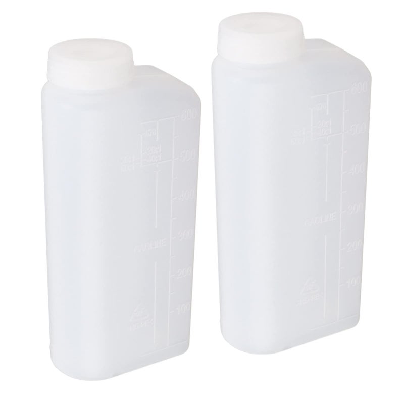 2 Piece 600ml Fuel Mixing Bottle For 2 Stroke Oil And Petrol Chainsaw Ironing Machine - Image 2