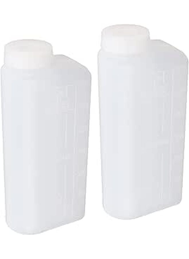 2 Piece 600ml Fuel Mixing Bottle For 2 Stroke Oil And Petrol Chainsaw Ironing Machine - Image 1