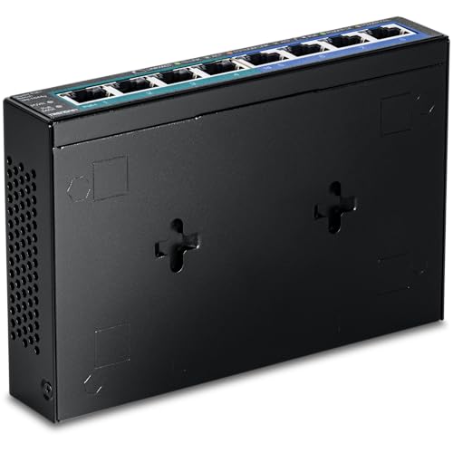 Trendnet مفتاح TRENDnet 8-Port Gigabit GREENnet PoE+ ، TPE-TG44G ، 4 x Gigabit PoE/PoE+ حتى 30 واط/منفذ ، 4 x Gigabit ، ميزانية طاقة 61 واط ، سعة مفتاح 16 جيجابت في الثانية ، مفتاح Ethernet غير مُدار - Image 3
