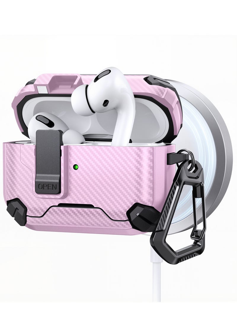 AirPods 4/AirPods Pro/AirPods Pro 2/AirPods Pro 3 protective case, magsafe，phone holder, pop-up headphone case,earphone protecter，headphone protecter，earphone case - Image 1