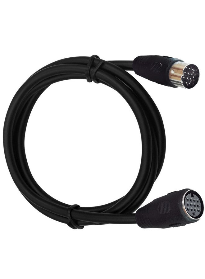 Din13p Double Male Head Cable Large 13p Connection Cable Beauty Equipment Wiring Stage Fog Machine-Color:3 M Male And Female - Image 1