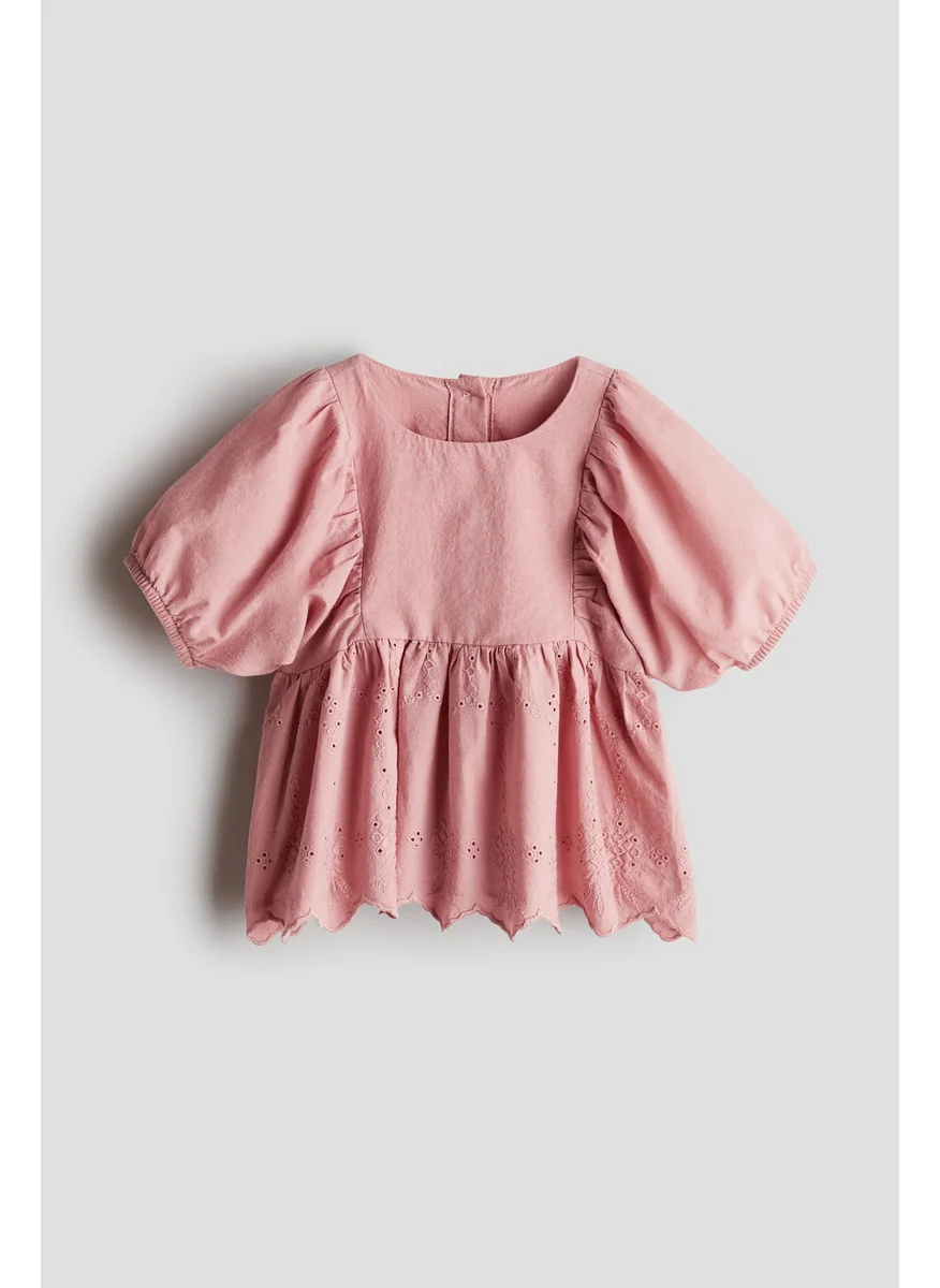 H&M Broderie Anglaise Blouse