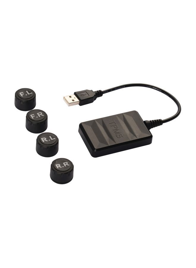 NIBEMINENT 9-Piece USB Tire Pressure Monitor With Sensors For Android Navigation - Image 1