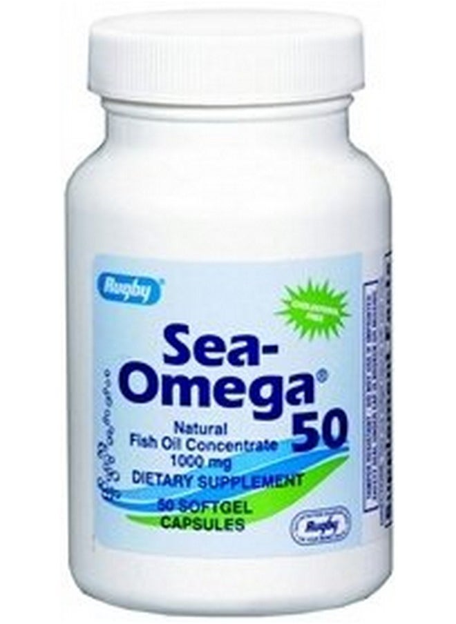 Rugby Sea-Omega Natural Omega-3 Fish Oil Concentrate, 1000mg, 50 Softgels each (Pack of 3) - pzsku/Z4EC21F44768752998CC9Z/45/_/1735907897/03725d43-ead4-426f-9789-e4e810c743c1