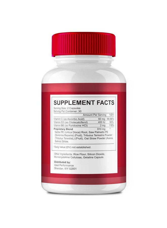 IDEAL PERFORMANCE IDEAL PERFORMANCE Bioprost Capsules, Bio Prost Prostate Health Supplement Pills - Maximum Strength, BioProst Prostate Support All Natural Formula, Bioprost Pills Overall Health Reviews (60 Capsules)  - Image 2