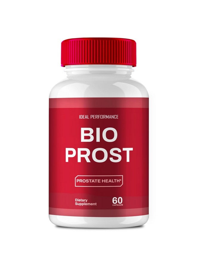 IDEAL PERFORMANCE IDEAL PERFORMANCE Bioprost Capsules, Bio Prost Prostate Health Supplement Pills - Maximum Strength, BioProst Prostate Support All Natural Formula, Bioprost Pills Overall Health Reviews (60 Capsules)  - Image 1