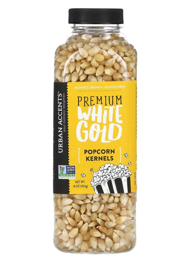 URBAN ACCENTS Popcorn Kernels Premium White Gold 16 oz (454 g) 