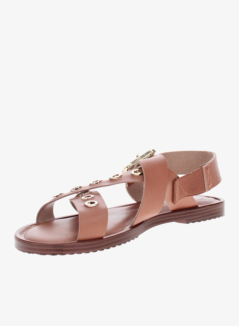 موليكا صنادل مسطحة نسائية من موليكا مع حزام ظهر – مقاس آمن وملابس يومية خفيفة الوزن