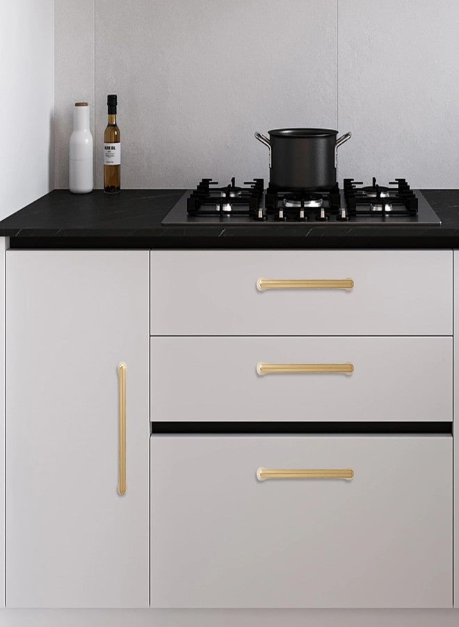 BUKOBYHE 10 Pack 5 Inch(128mm) Cabinet Pulls Champagne Bronze Kitchen Cabinet Pulls Drawer Pulls Solid Cabinet Hardware - Image 5