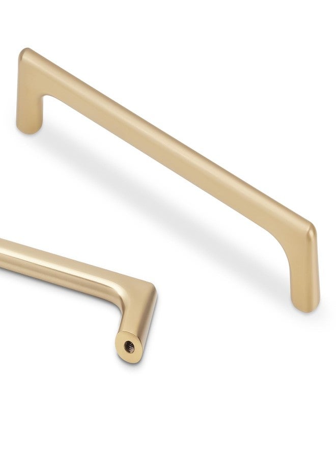 BUKOBYHE 10 Pack 5 Inch(128mm) Cabinet Pulls Champagne Bronze Kitchen Cabinet Pulls Drawer Pulls Solid Cabinet Hardware - Image 1