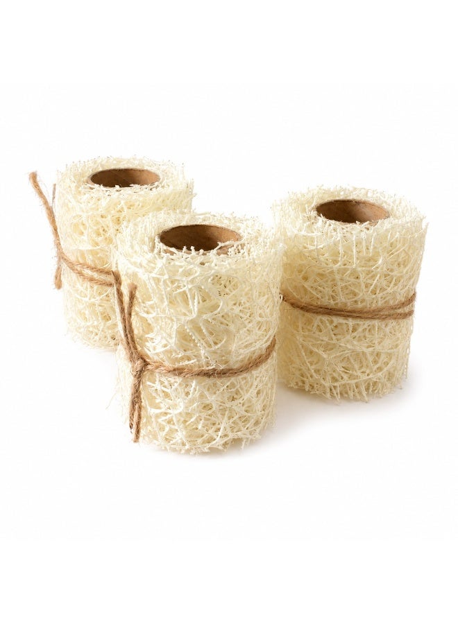 Premium Mesh Fabric Decoration Ribbon (274 * 6.35 cm)- Net Weave Design for Gift Wrapping, Flower Bouquets & DIY Crafts - Elegant Decorative Ribbon for Parties & Home Decor, 3 Pcs - Image 1