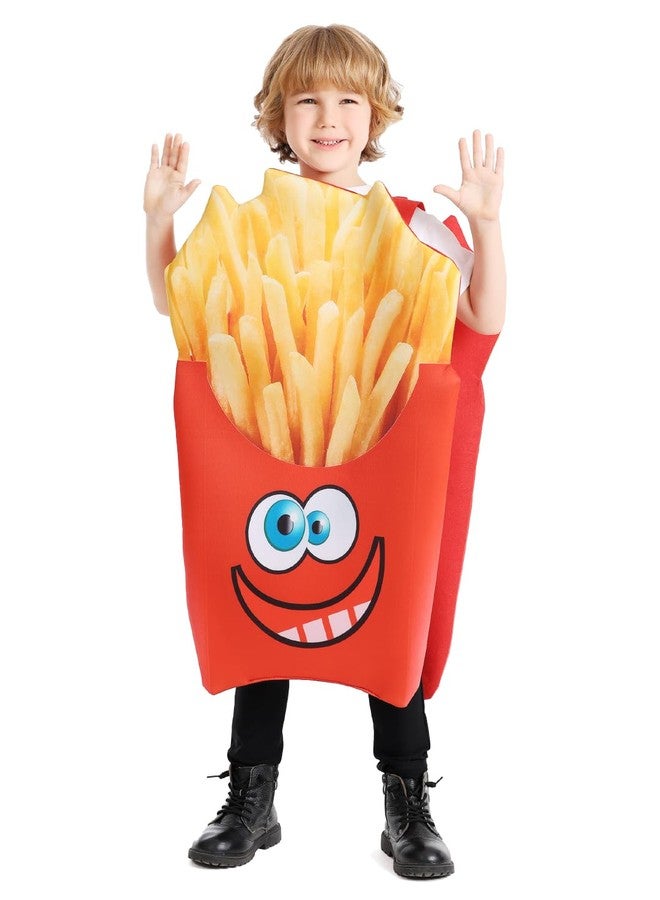 Seasons Halloween Costume Children French Fries Costume for Kids 4-8Y - Image 1