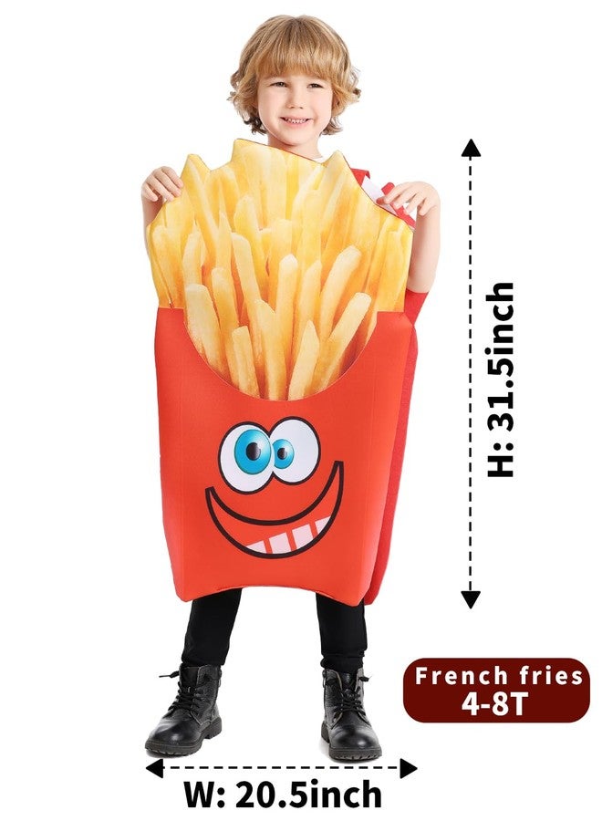 Seasons Halloween Costume Children French Fries Costume for Kids 4-8Y - Image 5