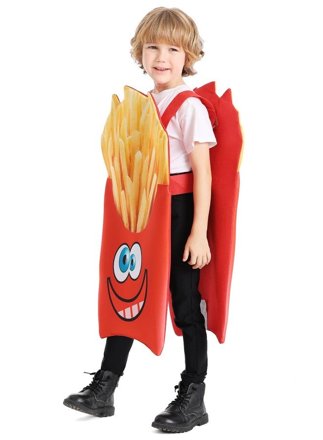 Seasons Halloween Costume Children French Fries Costume for Kids 4-8Y - Image 2