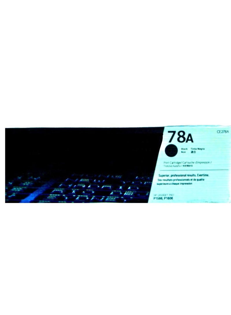 تونر كارتيدج خرطوشة حبر ( حبارة ) - اسود - TONER  78 Aمتوافقة مع البرينتر HP LaserJet Pro M1536, MFP P1606 - Image 1