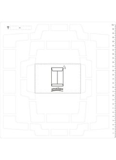 Kuretake Handmade Envelope Template (Japanese Version)  - Image 1
