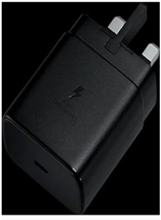 محول طاقة 45 وات شاحن سريع , تصميم انسيابي , شحن سريع , قدرة 45 وات للاجهزة التى تدعم الشحن السريع بمنفذ USB Type C مع كابل طويل USB Type-C أسود - Image 5