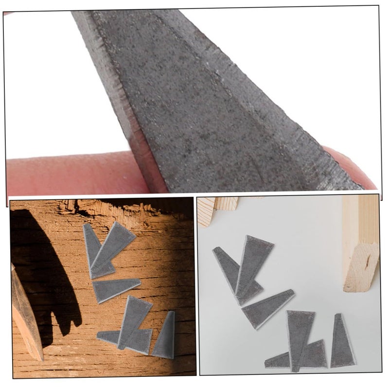 20 PCS High Carbon Steel Axe Handle Wedge Set for Axe Fixation Reinforcement Tool - Image 4