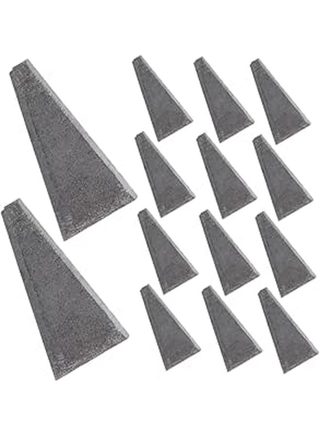 20 PCS High Carbon Steel Axe Handle Wedge Set for Axe Fixation Reinforcement Tool - Image 1
