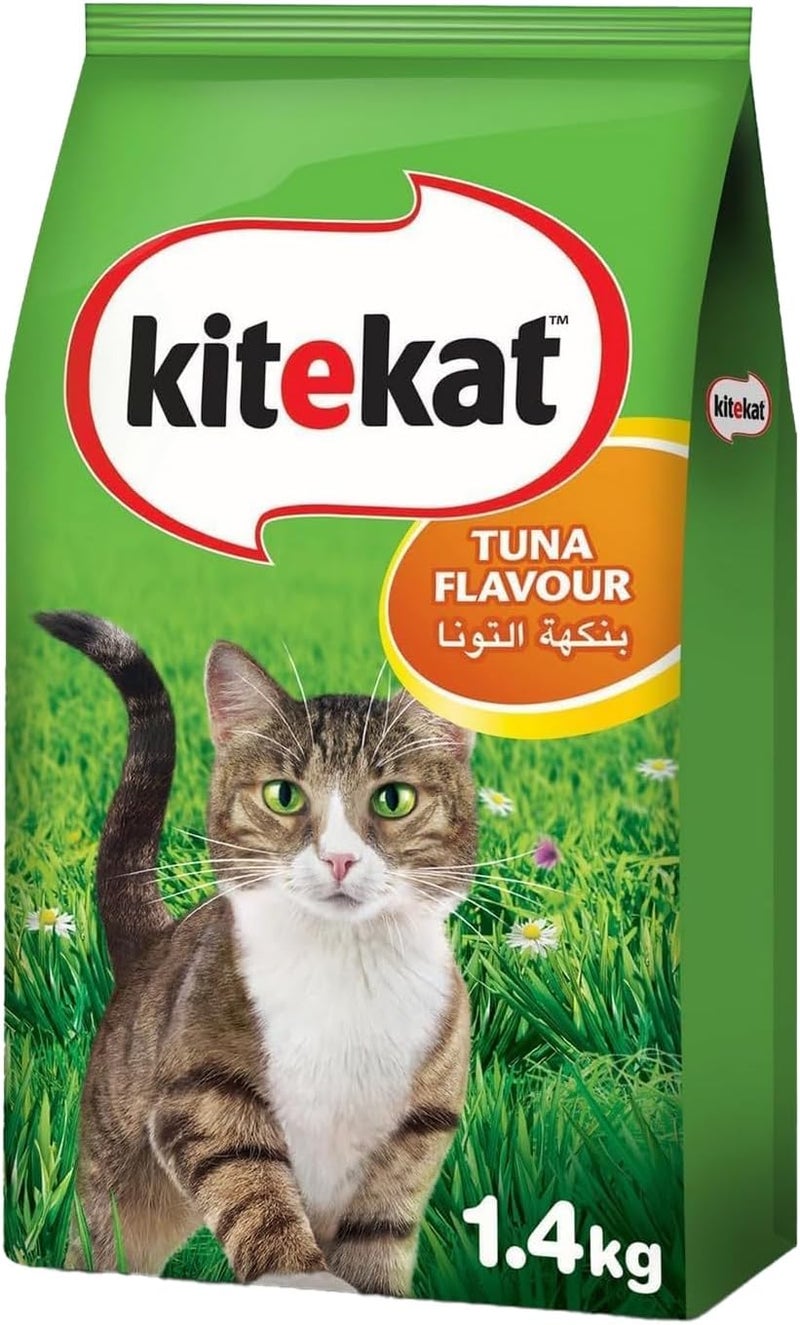 طعام القطط كيتيكات بالتونة - 1.4 كجم