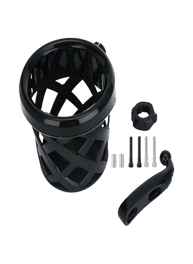 GZDLMoto Motorcycle Cup Holder, for harley ROAD GLIDE LIMITED for Honda Gold Wing (Black) - Image 1