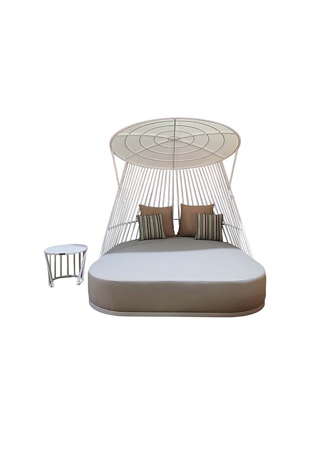 Suncoast Icey Daybed + Side Table With Cushion  - Image 1