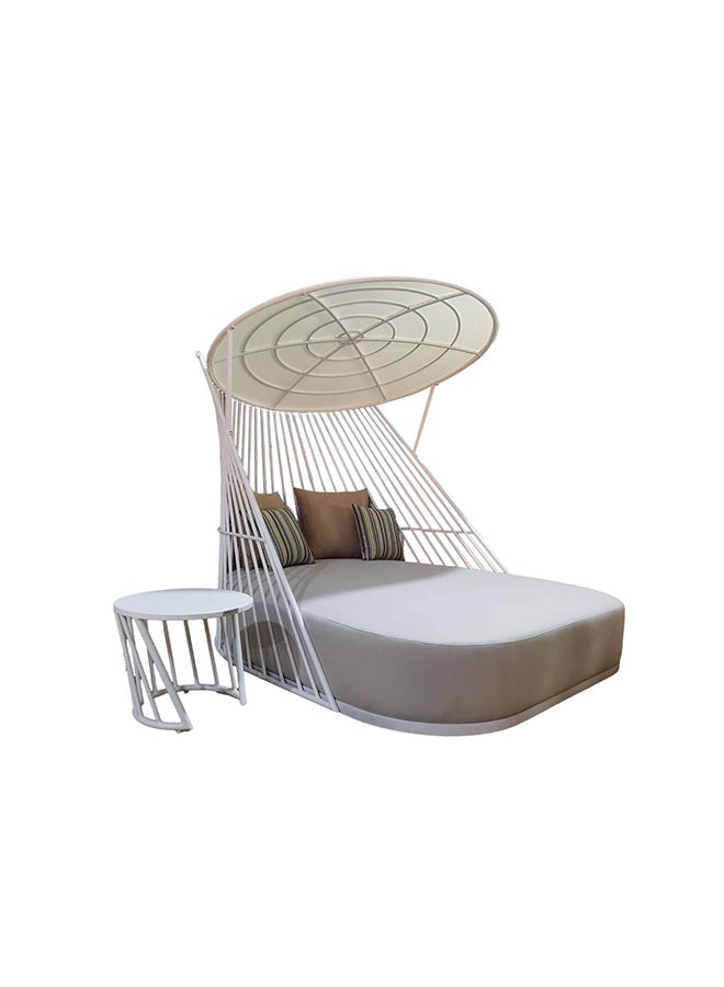 Suncoast Icey Daybed + Side Table With Cushion  - Image 2