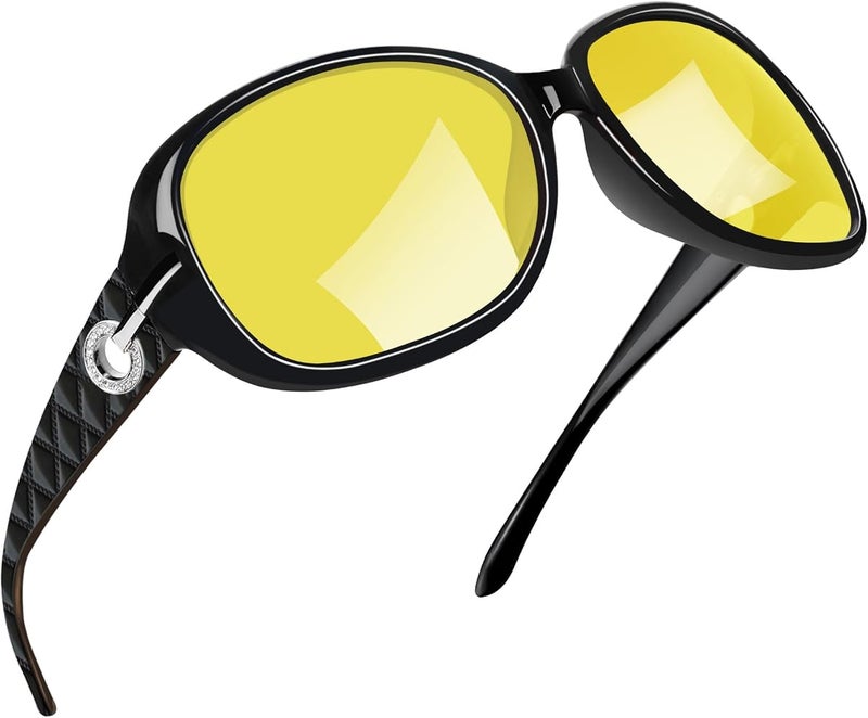 Joopin Vintage Oversized Sunglasses for Women Polarized UV400 Protection - Image 1