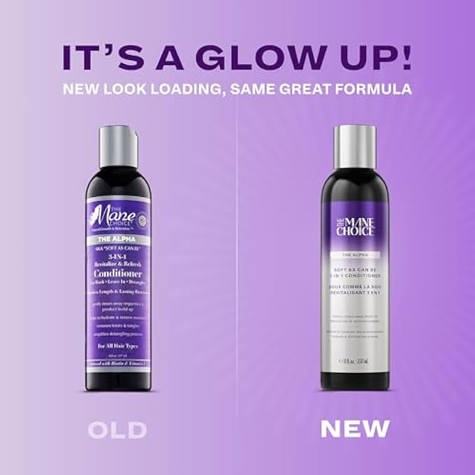 THE MANE CHOICE SOFT AS CAN BE REVITALISE & REFRESH 3-IN-1 CONDITIONER (CO-WASH, LEAVE IN, DETANGLER) - Image 2