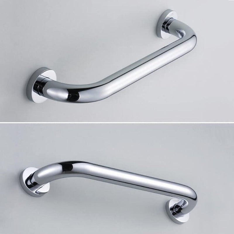 LXZWAN Handrails for Baths and Showers, Solid Stainless Steel Handicap Grab Strips, Bath Mounted Safety Support Rails, Wall Mounted Balance Sheet, Easy to Grasp Safe Handles - Image 3