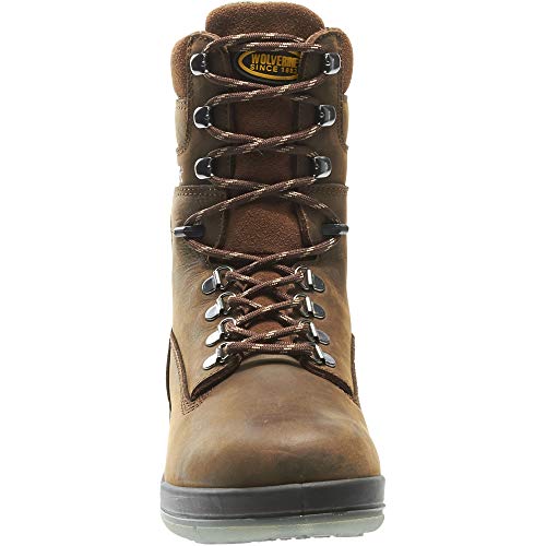 WOLVERINE womens Durashocks 8in industrial and construction boots, Brown, 8.5 US - Image 5
