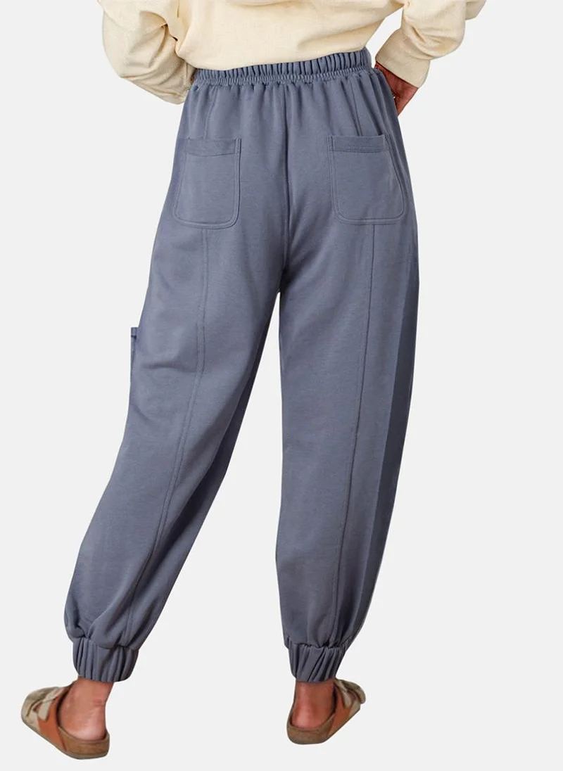 YUNIQEE Grey joggers Cargo Trousers