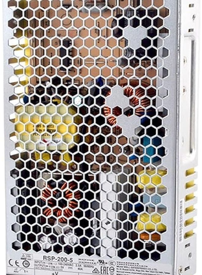 200W 5V 40A Industrial Power Supply High Efficiency for Automation and Test Equipment - Image 1