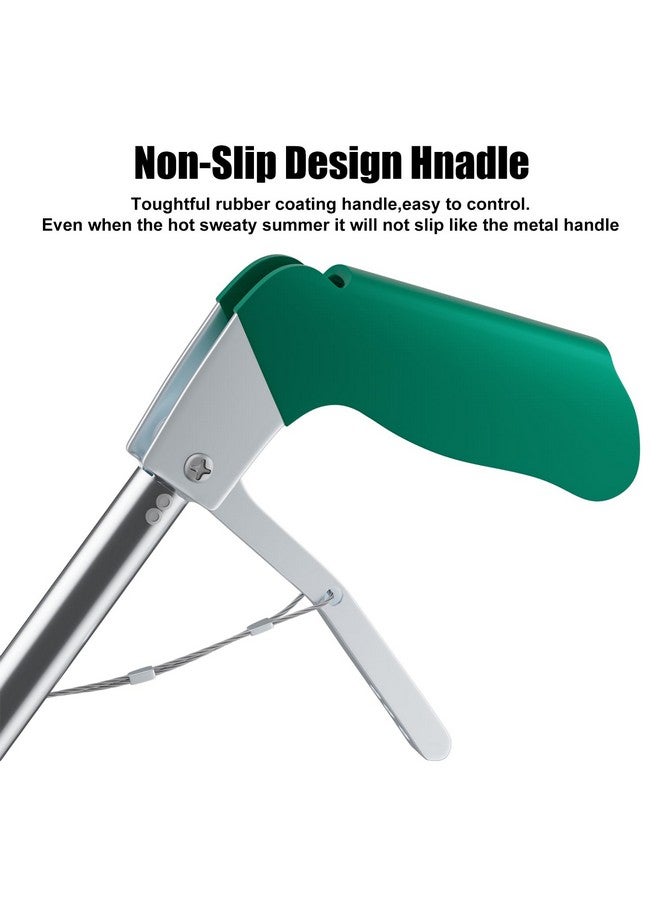 GYORGKSHI 47" Extra Heavy Duty Snake Tongs Reptile Grabber Catcher Wide Jaw Handling Tool - Image 3