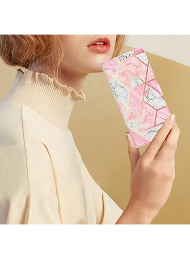 اس-توب جراب هاتف موتورولا موتو جي 42 مصنوع من الجلد برسومات ملونة - Image 5