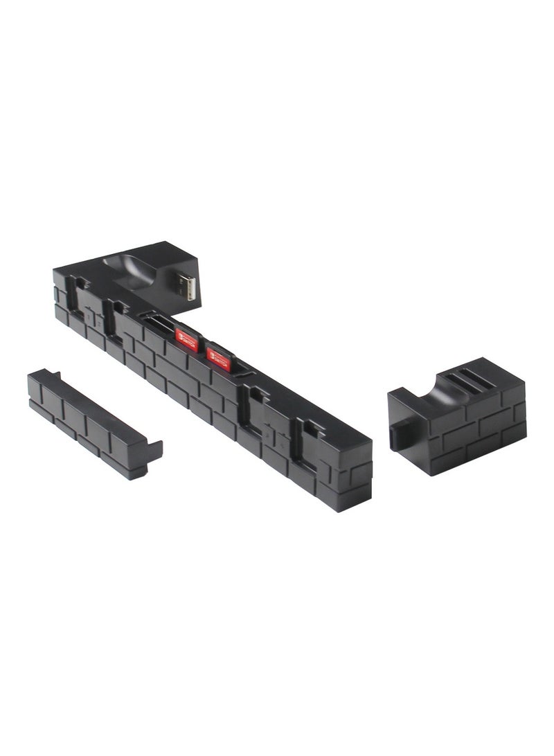 General The switch controller charging station is compatible with Nintendo Switch and OLED Joycons models, a Joycon charger with 4 slots and 8 storage game cards  - Image 3