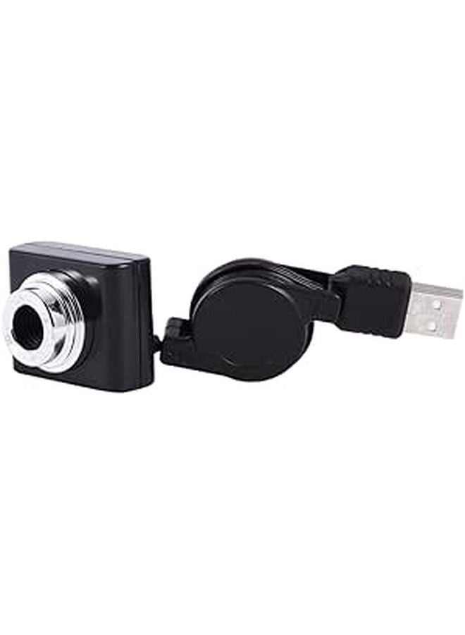 USB Webcam for Laptop 120 Degree Wide Angle for Online Classes Video Conferencing Live Streaming Black - Image 1