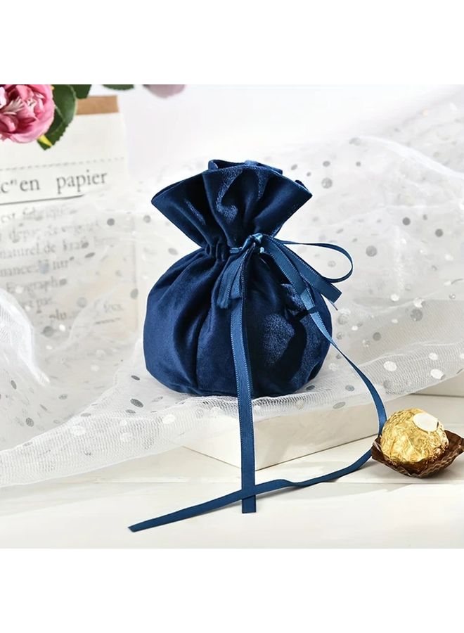 Golden Minimalist Candy Storage Pouch Solid Color Wedding Candy Pouch - Image 5