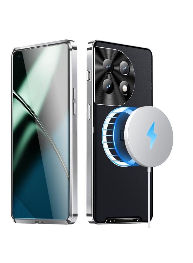 اس-توب جراب هاتف OnePlus 11 MagSafe المغناطيسي المعدني غير اللامع - Image 1