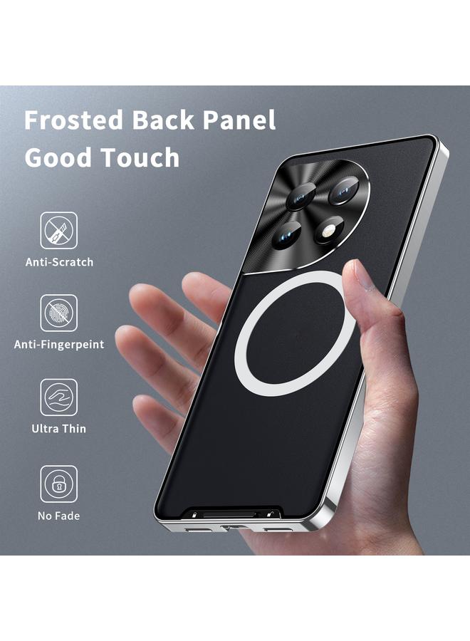 اس-توب جراب هاتف OnePlus 11 MagSafe المغناطيسي المعدني غير اللامع - Image 3