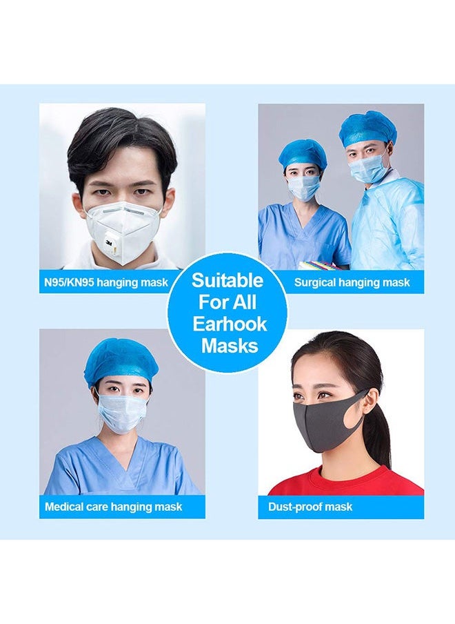 HALAMODO - Adjustable Mask Extension Strap for Adults and Kids Comfortable Elastic Ear Saver Universal Mask Strap Extension Soft and Durable Face Mask Ear Protector Reusable and Convenient for Daily Use - Image 1