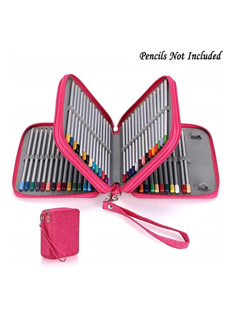 Great Value Great Value Large Pencil Case Student Pencil Bag Office Stationery Storage Bag Suitable for Youth Schools  - Image 2