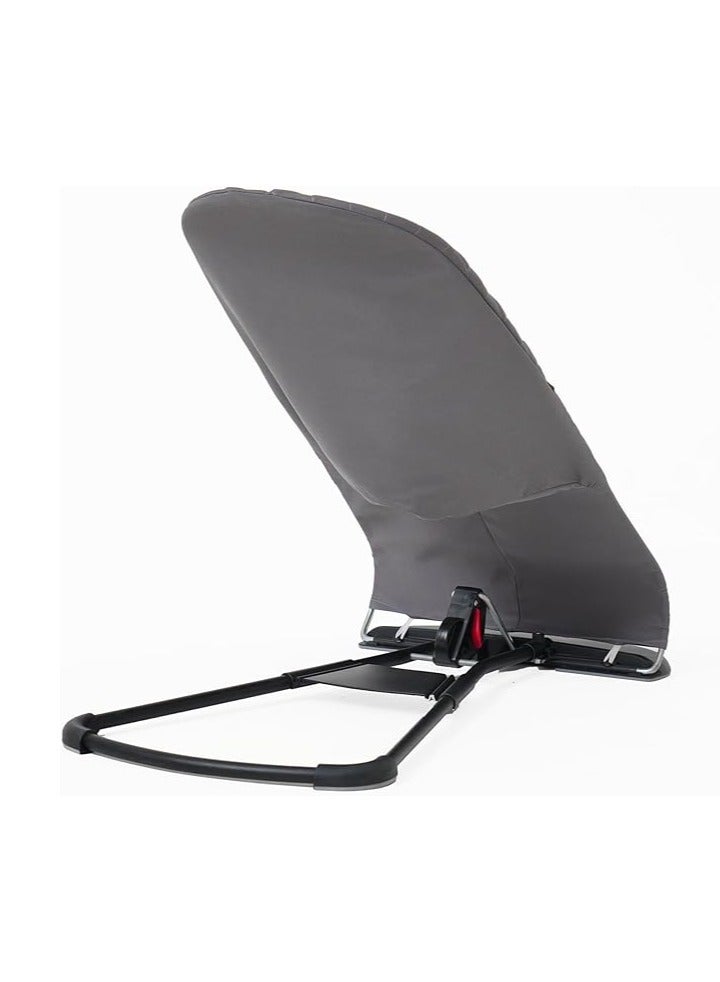 Portable Newborn Baby Balance Chair Rocker With 3-Point Harness, Beige - Image 2